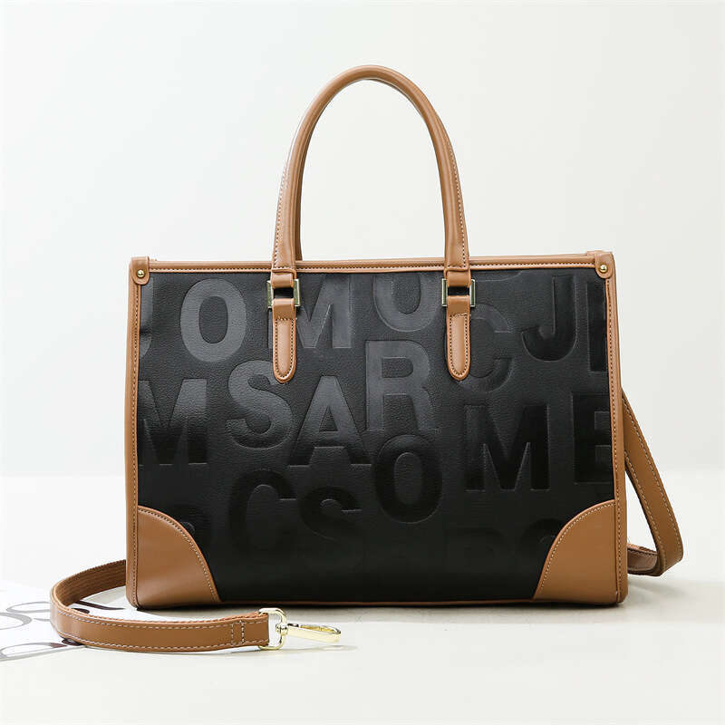 Women's Bags Large Capacity New Women's Handbag Minimalist Design Soft Leather Atmosphere Shoulder Versatile Tote Bag for Women