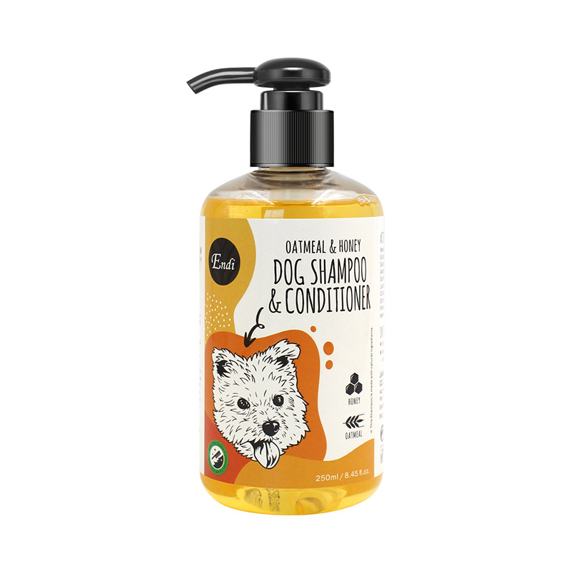 Pet hypoallergenic mild odorless shampoo, dog mint fragrance bath gel, universal bath gel for dogs