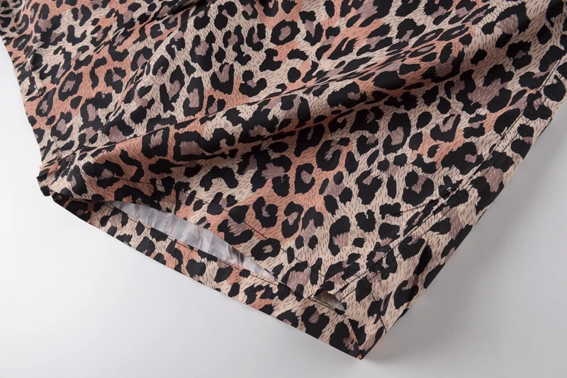 Summer Leopard Print Kapital Shorts High-quality Men Women Quick Drying Japanese Casual Sports Shorts 250310