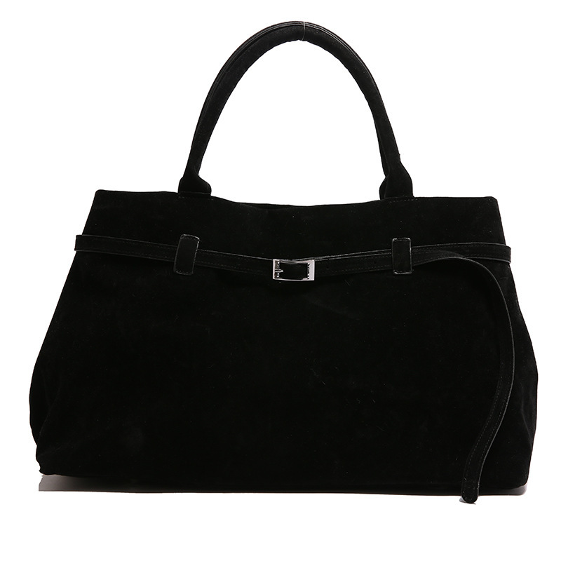 Large Capacity Storage Bag Fashionable Multifunctional Suede Handbag Trendy Designer High end Women s Shoulder Bag Crossbody Bag Light Luxury Wallet A