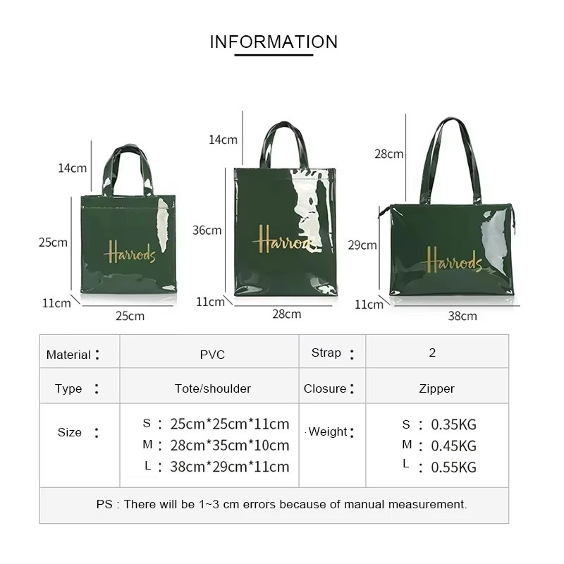 Simple Fashion Style Jelly Handbag For Woman Eco Friendly Flower Tote Shopping Bag Reusable Waterrproof PVC Shoulder Phone Bag 250305