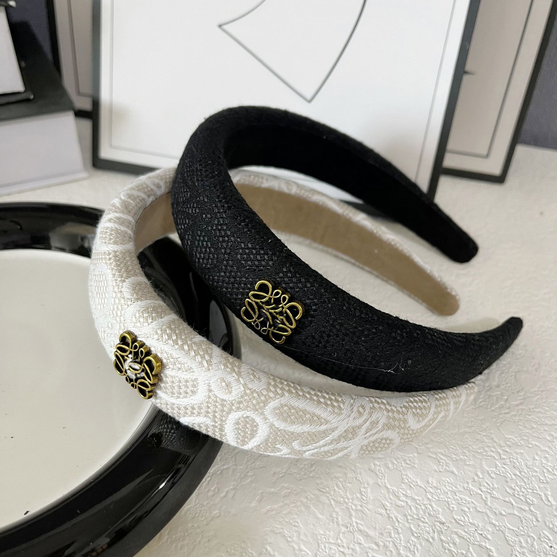 Headbands 20style Wholesale And Retail Classic Brand Bow Headband Designer Hair Hoop Women Letter Hair Band Romantic Couple Gift Headwear Ornament