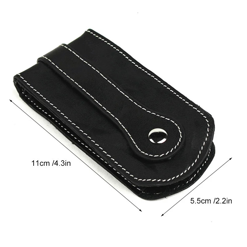 Genuine Leather Keychain Smart Key Holder Car Key Wallet Organizer Car Key Storage Bag Housekeeper Bag Covers Hasp Key Case 250311