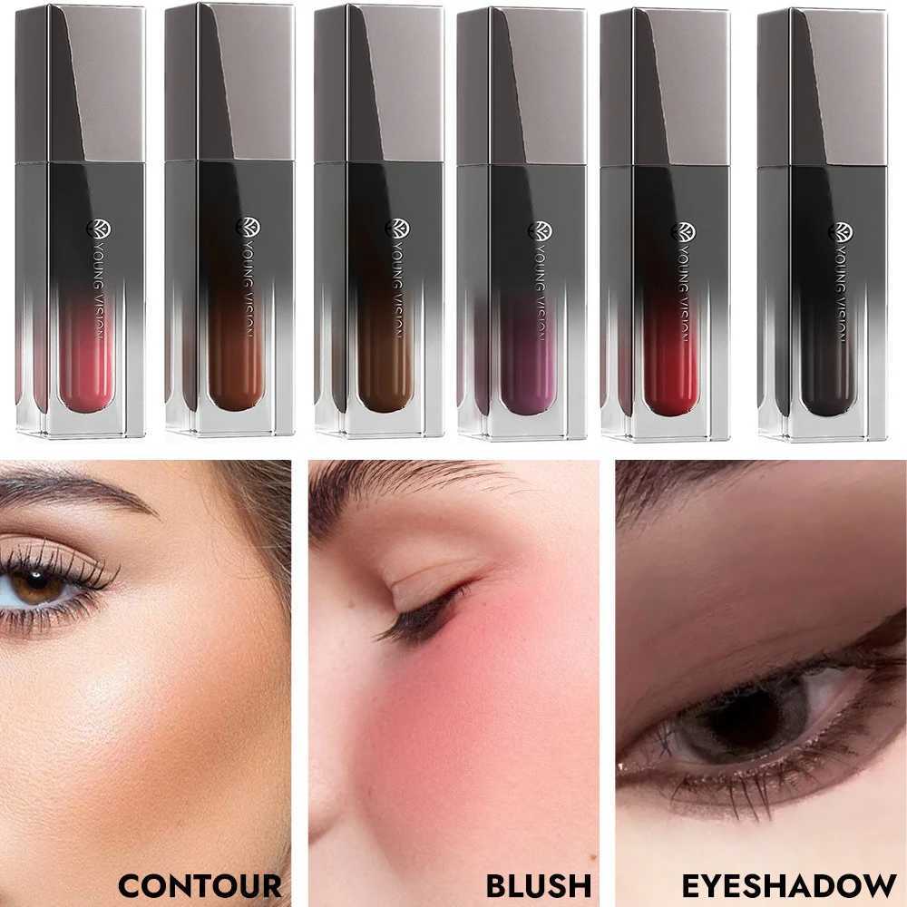 Matte ink liquid lipstick durable velvet nude lip gloss eye shadow powder blusher contour non sticky waterproof lip coloring waterproof makeup W250312