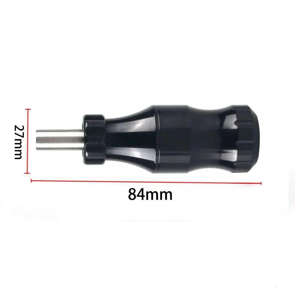 Tattoo Machine Adjustable Needle Length Grip Aluminum Alloy Integrated Needle Handle Tattoo Motor Machine Handle 25MM/32MM 250306
