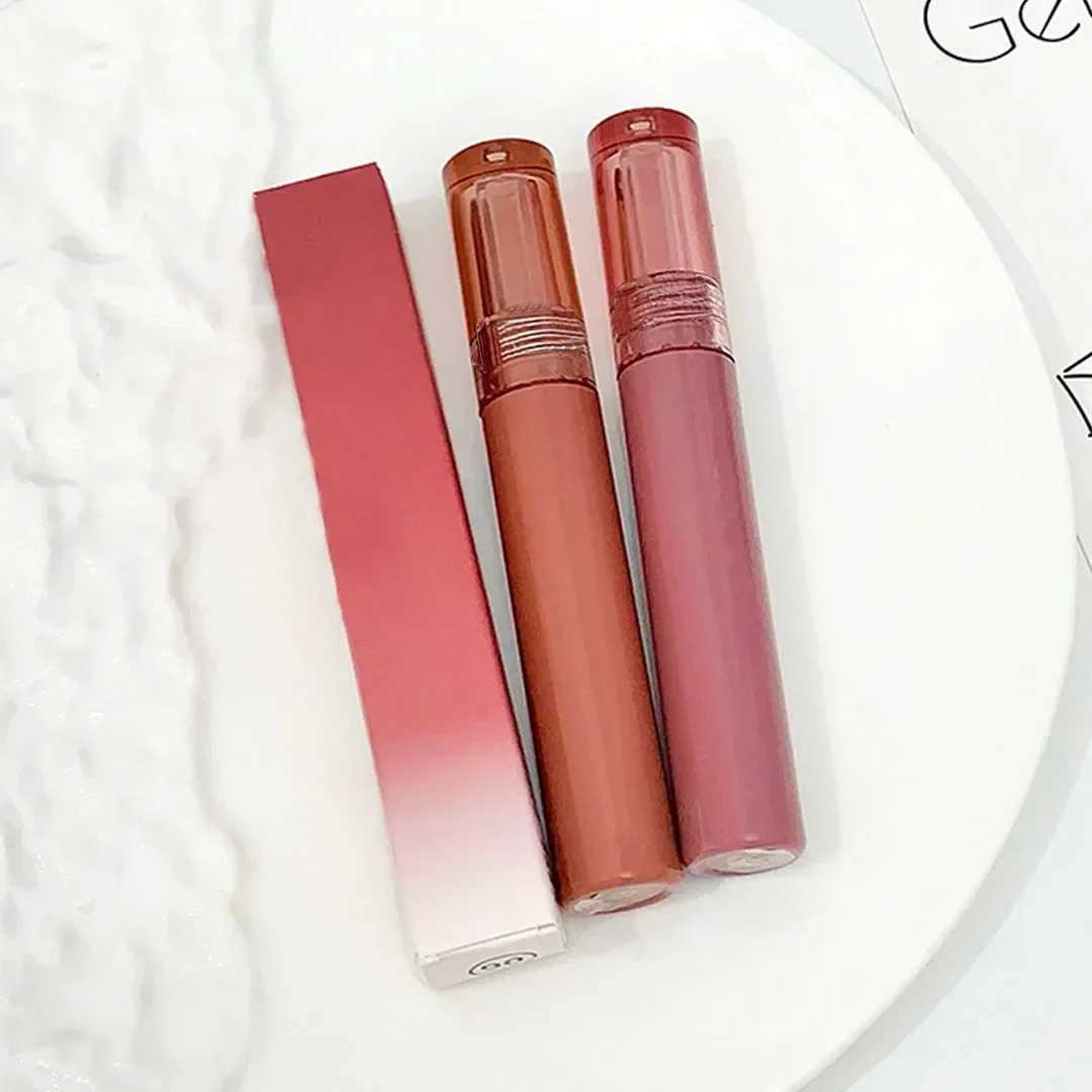 6-color waterproof mirror jelly lipstick gloss lasting moisturizing gloss red color lip makeup W250312