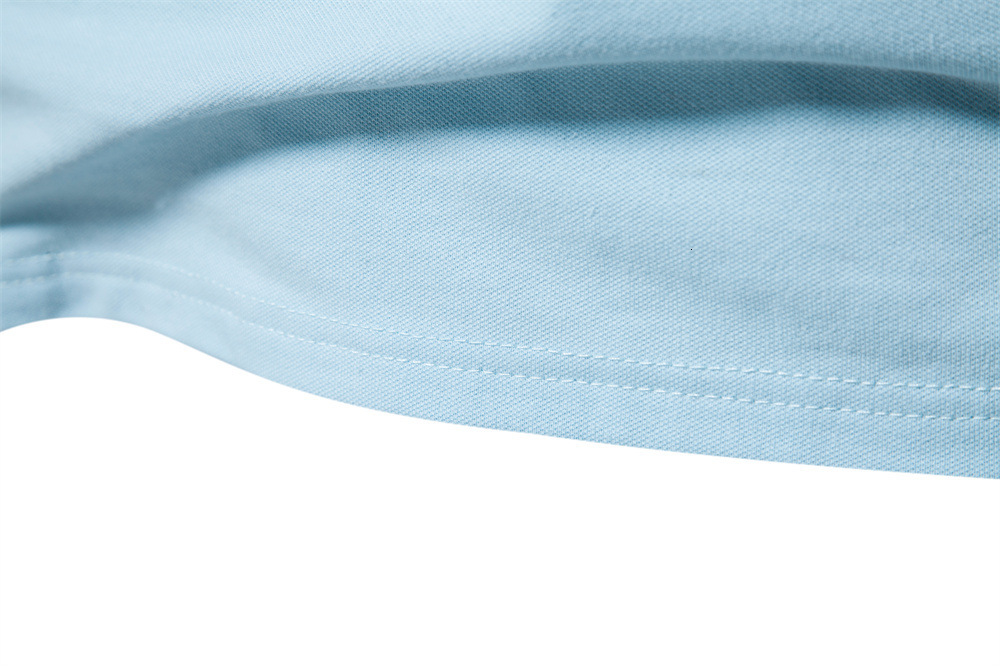 2025 New Polo Collar Cotton Short Sleeve Top Solid Embroidery Sports Bottom Men's POLO tracksuit