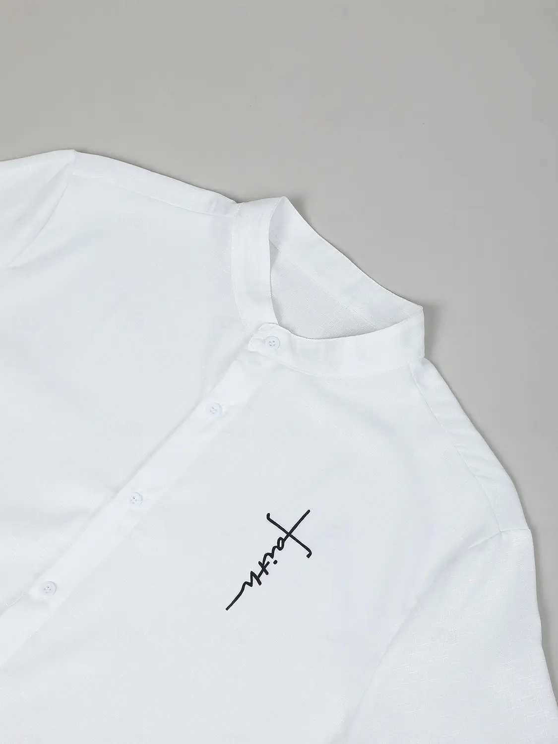 Mens Business and Leisure 3D Printed Linen Shirt Street Clothing Daily Clothing Spring/Summer Stand up Collar Long Sleeve White Pink Blue XS-6XL W2503