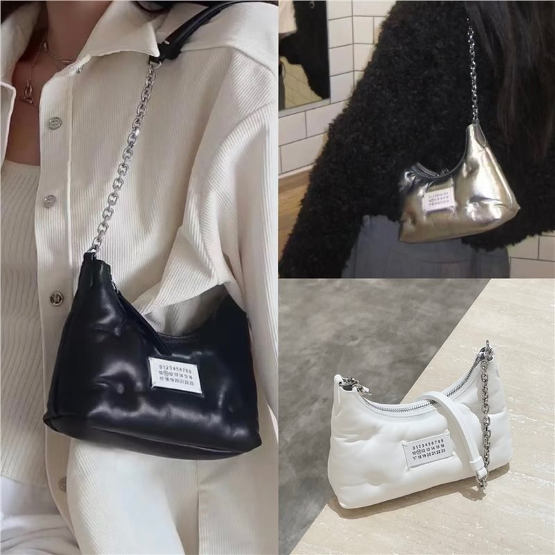 2025 Women S Mini Bag New Niche Designer Fashion Handbag Casual Armpit Bag Trendy Chain Crossbody Bag Storage Bag Wallet Phone Bag