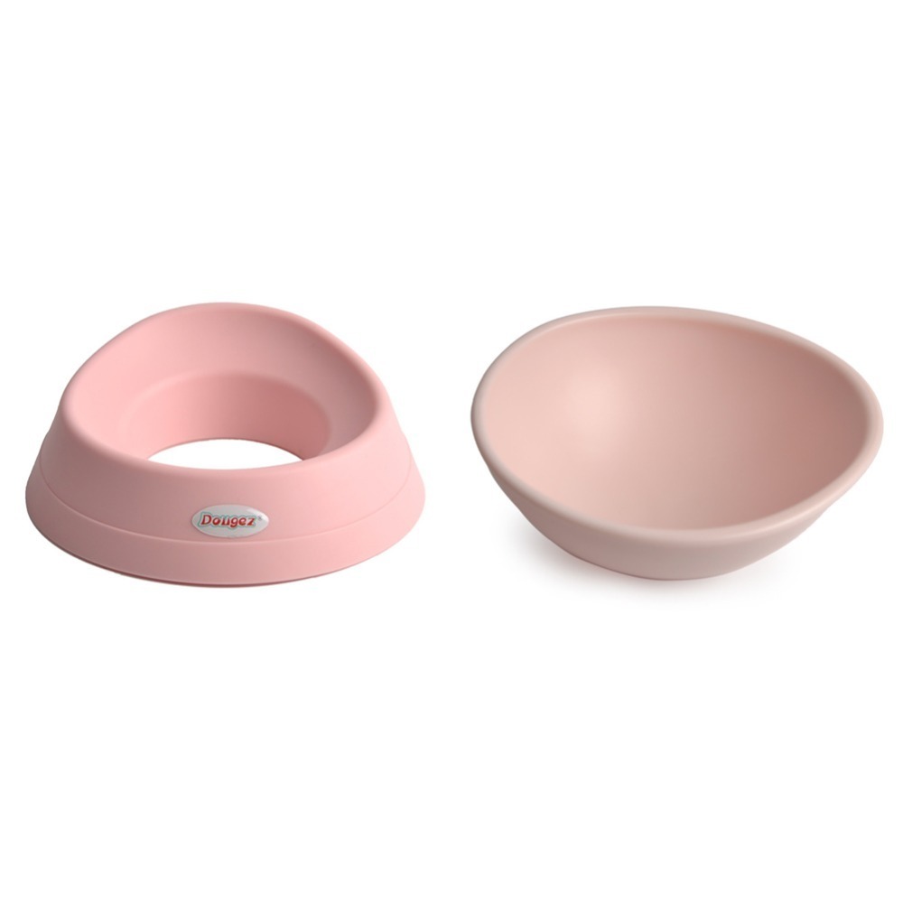 Nicrew 360 Degree Slanted Puppy Dog Cat Pet Food Bowl Cat Dish Dog Bowl Pet Sterile Tableware Pet Feeding Watering Supplies Y200922