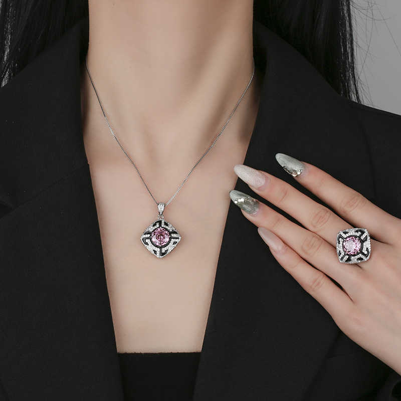 2025 New Zhuangsheng Copper Bottom Gold Plated Rose Cut Round Style Light Luxury Set for Women 10mm W250312