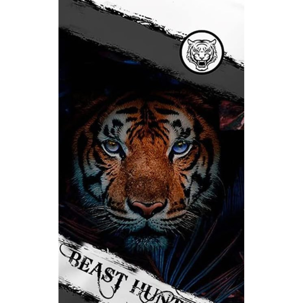 Mens T shirt Men's 3D Digital Print Tiger Head Pattern T-Shirt, Viking Summer Loose Casual Short Sleeve tee Casual tops summer clothes