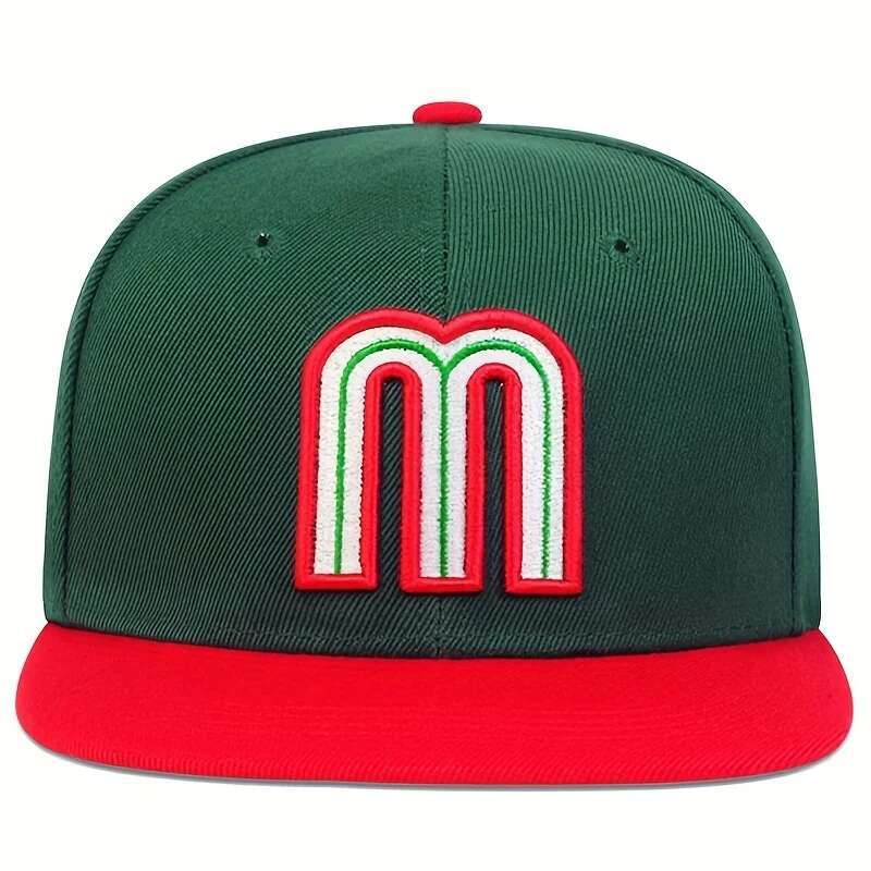 Mexico M Letter embroidery Baseball men women Adjustable Hip Hop Cap For Unisex outdoor casual hat Cotton Snapback caps
