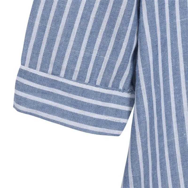 Striped Dress Lining for Pregnant Maternity Women Clothes Breastfeeding Pregnancy Long SleeveT250311