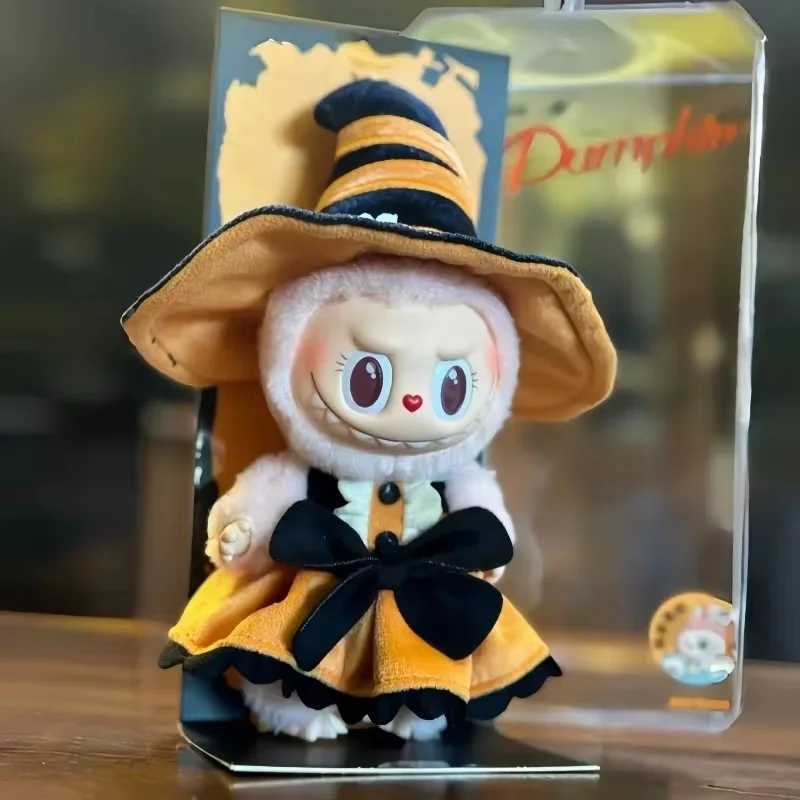 High quality Sweetheart Halloween Mokoko Happy Party Series Pumpkin Labubu Vinyl Pendant Copy Doll Toy Christmas Gift X250312