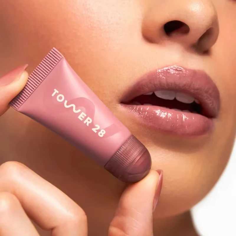 28 Beauty Lip Tint Moisturizing Set 4PCS Moisturizing Lip Glaze Makeup Lip Gloss Plumper Long Lasting Liquid Lipstick 5ml*4 W250312