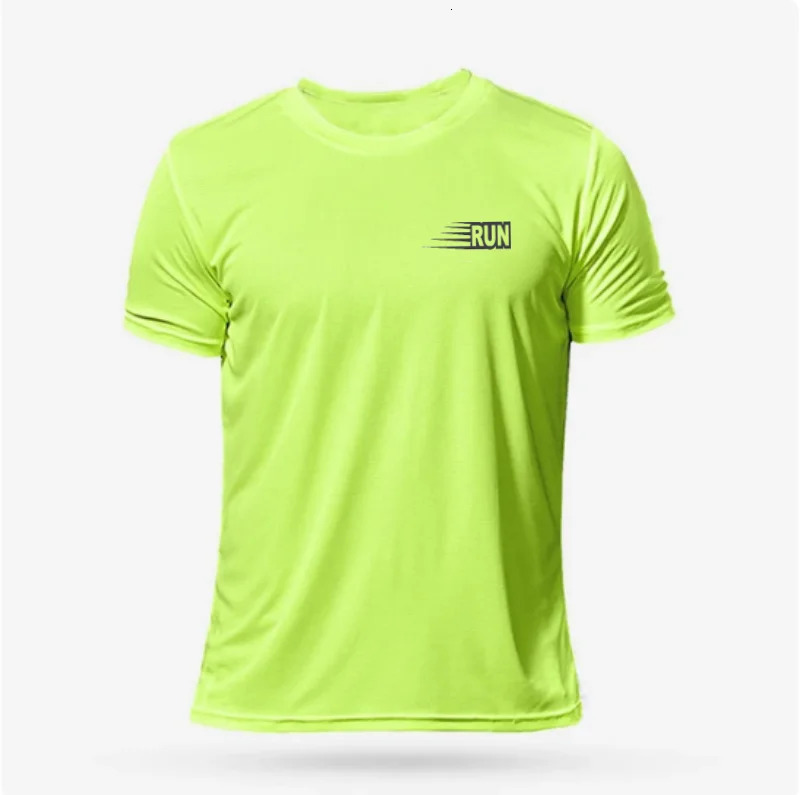 Quick Dry Running Shirt Football Mens Sportswear Jogging Tshirt Compression Sports Gym 250312