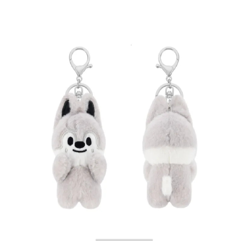 SKZOO 10cm stray children plush toy keychain soft pillow room packaging clothing decoration series model friend childrens gift 250311