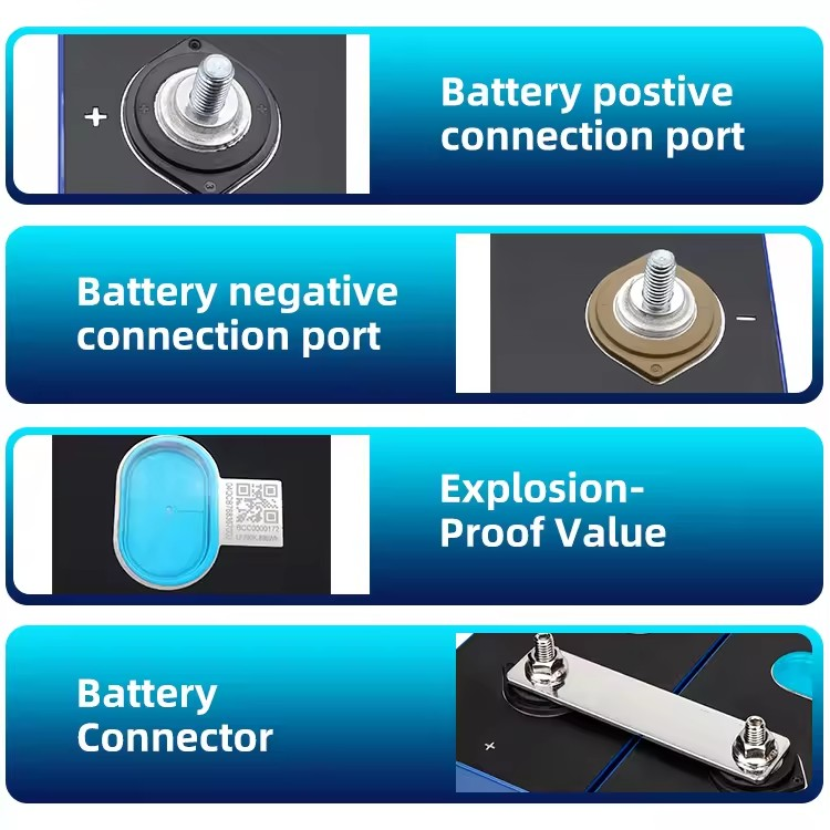 Grade A Lifepo 4 Prismatic 3.2v 30Ah 50ah 105ah 200ah 202ah 228ah 230ah 272ah 300ah Lf280k 302ah 280 Ah 280ah Lifepo4 Battery Cell For 12V 24V 48V RV 