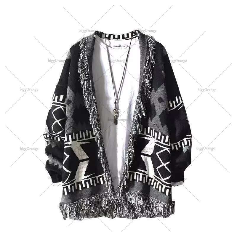 2025 New Korean Trendy Street Hip-Hop Casual Loose Men Retro Y2k Haruku Fashion Versatile Oversized Sweater Women