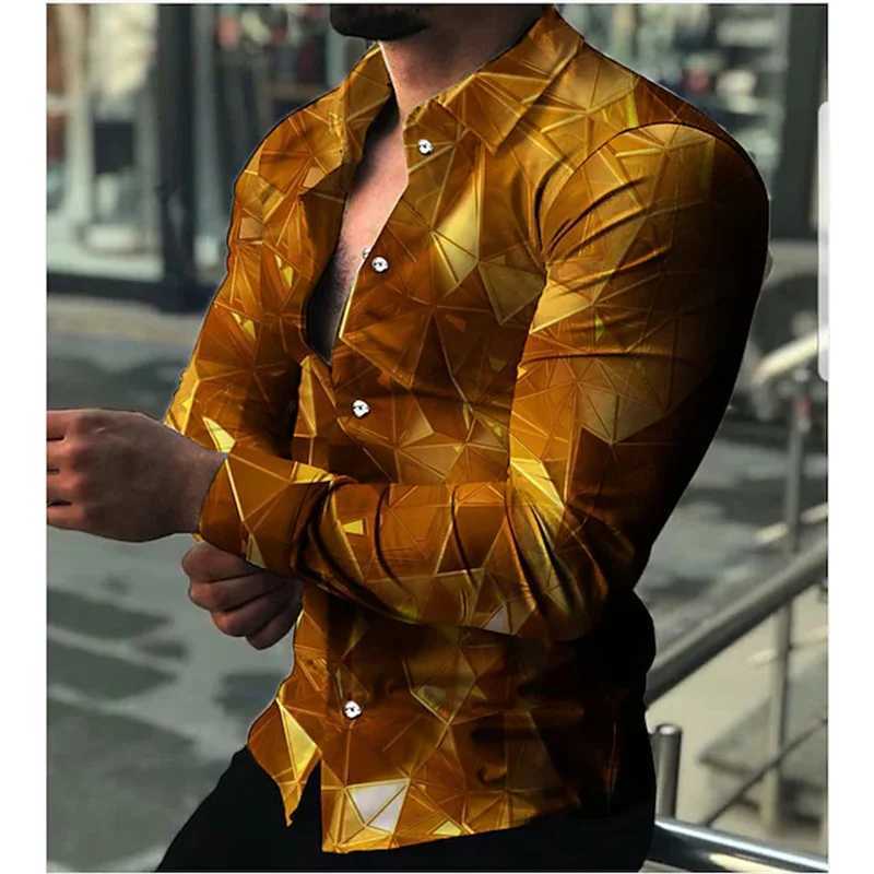 Vertigo Hawaiian Shirts Graphic 3d Printed Shirts Men Fashion Shirts Long Sleeve Beach Blouse Cuba Lapel Shirts Mens Clothing W250312