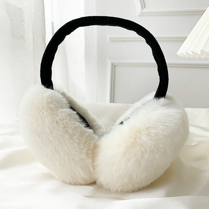 Plush earmuffs for winter warmth foldable earmuffs for men outdoor refrigeration warm earmuffs fashionable earmuffs 241023