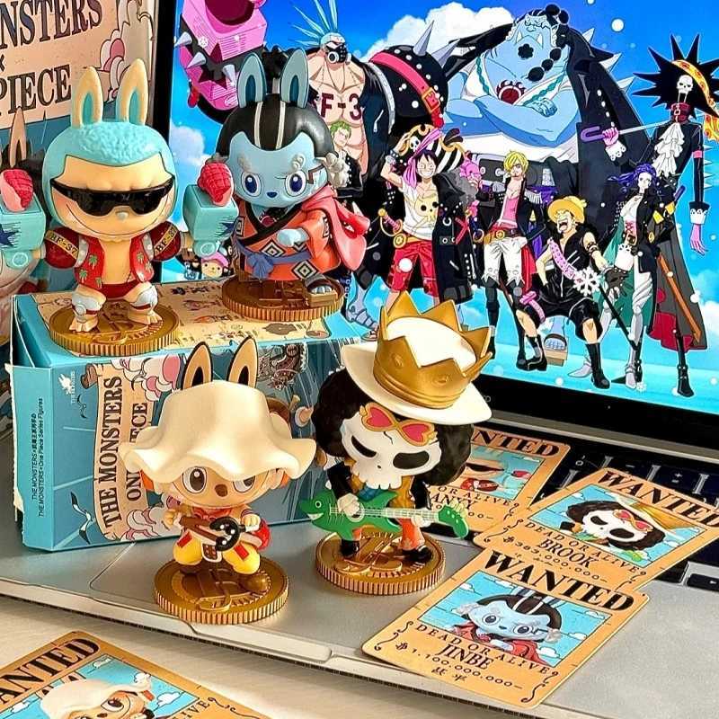 The real monster X One series Labubu brand blind box animation character model decoration toy mystery box gift X2503121