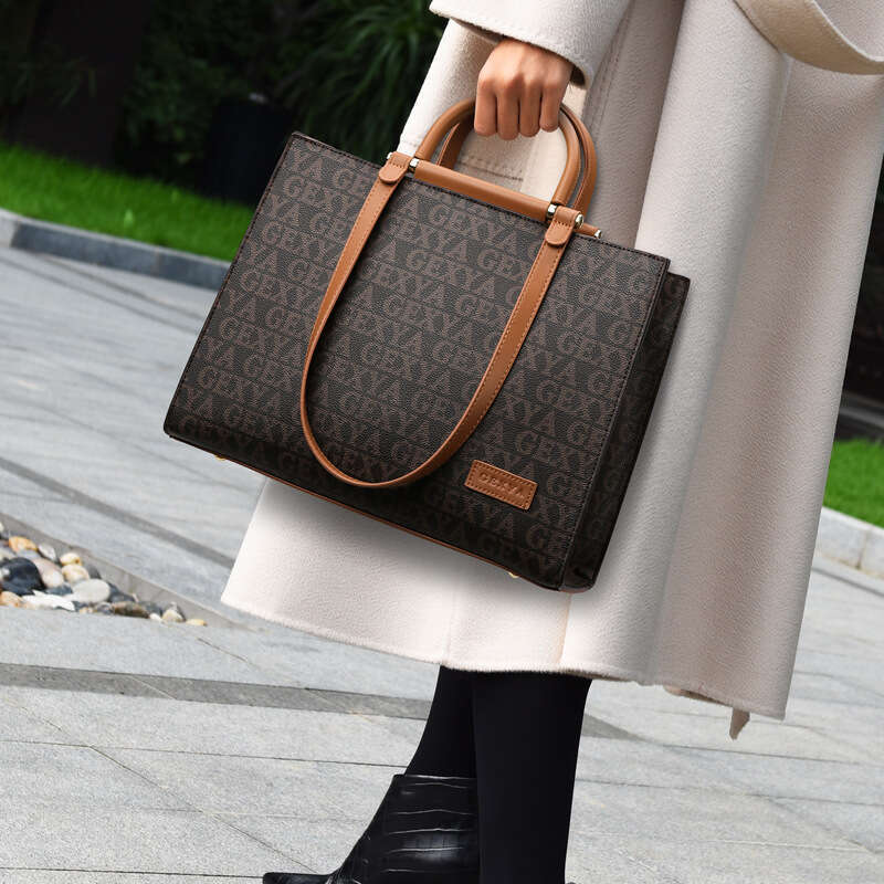Women's Bags handbag Handbag, New Commuter Fashionable Printed Style, Large Capacity Tote Bag, Women's Bag
