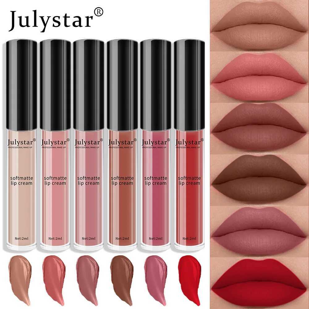 Waterproof Liquid lipstick Colored lipstick Makeup Matte Velvet lipstick Glossy Red Sexy Cosmetic 6 Color Lasting lipstick W250312