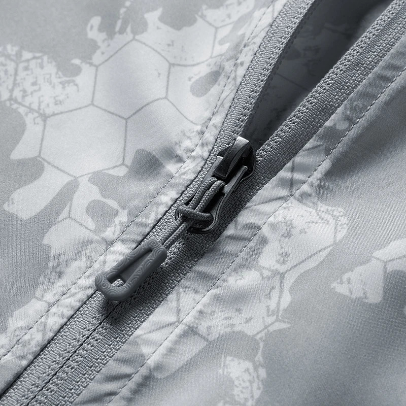 High quality summer jacket mens windproof thin sunscreen suit hooded bicycle fishing top plus size 250312