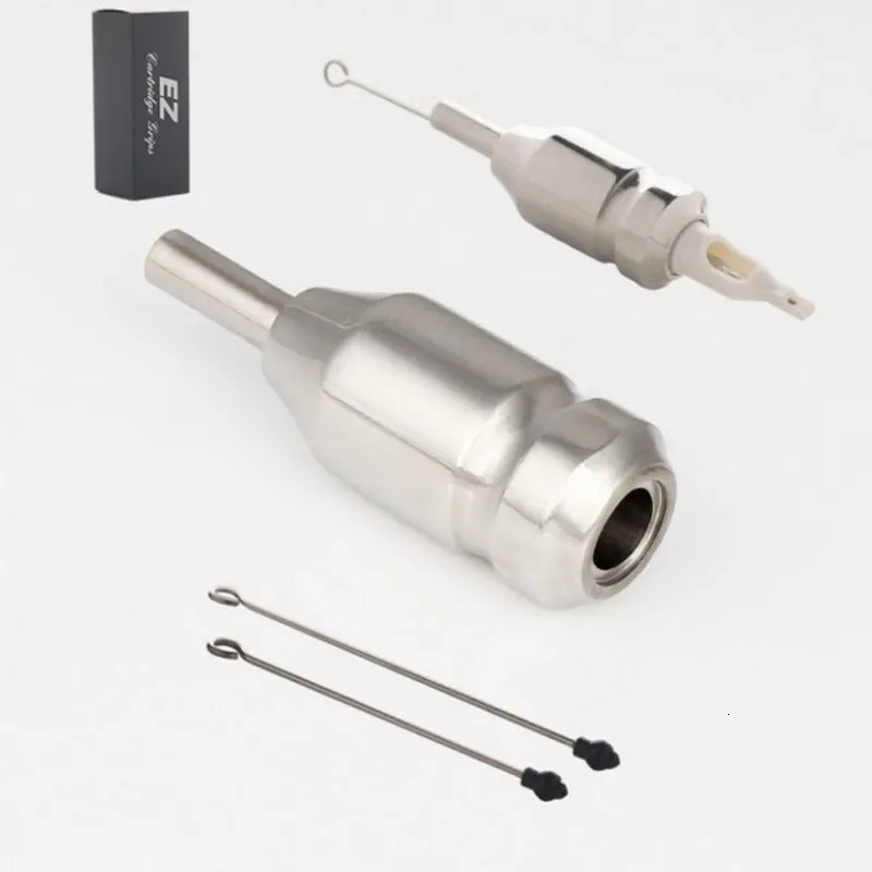25MM Stainless Steel Inch EZ Cartridge Tattoo Grip Type 2 Needle Bars for Cartridge Tattoo Needle Machine 250306