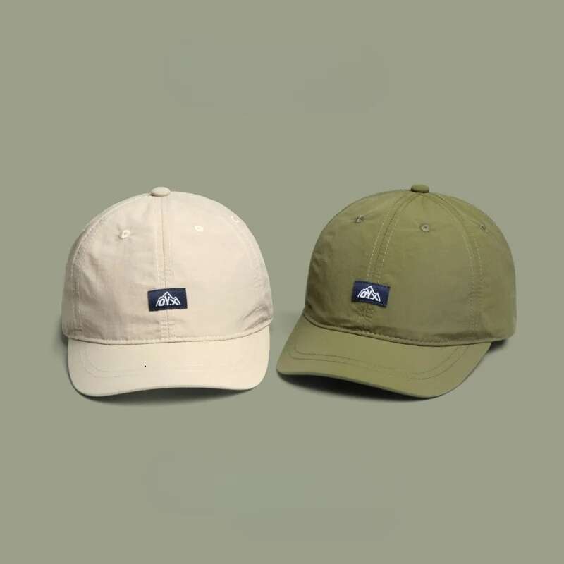 Retro Short-brimmed Caps Women Men Quick-Drying Turban Baseball Outdoor Sports Sunscreen Thin Women's Hats