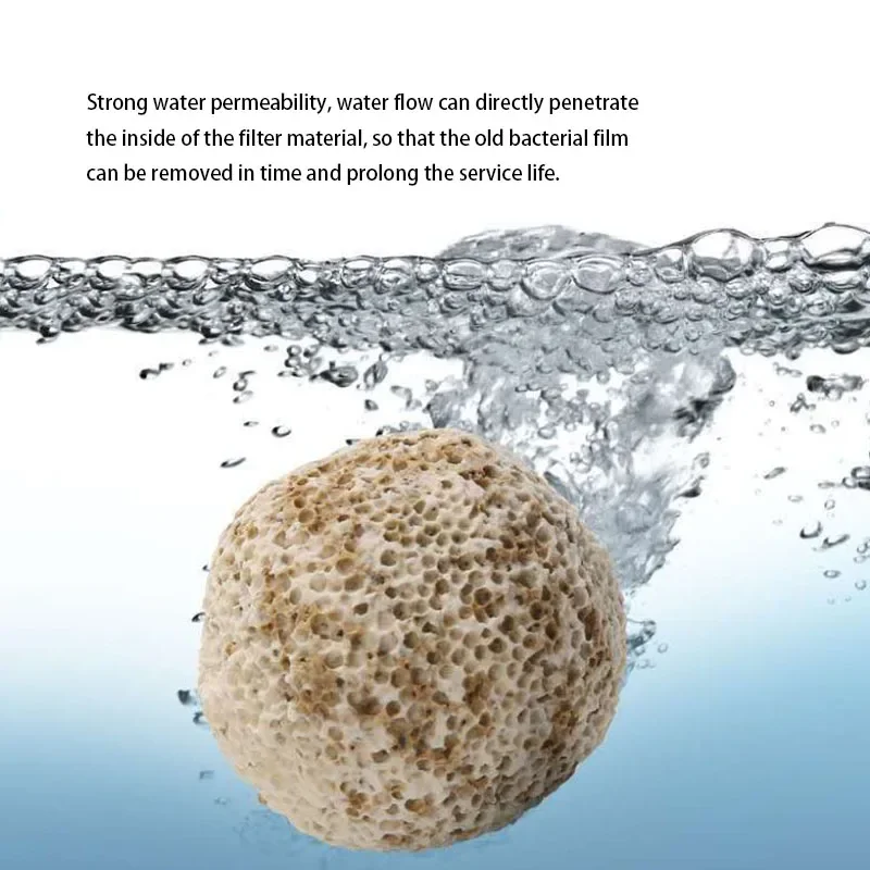 10pcs 20pcs High Quality Aquarium Bio Balls Biochemical Ball Filter Media for Aquarium Filter Accessories for Fish Tank