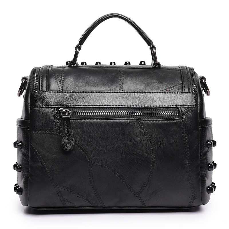New Arrival Women Genuine Leather Sheepskin Messenger Bags Handbags FaMOUs brands Designer Female Handbag Shoulder Bag Sac T250312