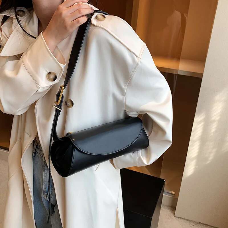 MOODS French Style Shoulder Underarm Bags For Women Adjustable Wide Strap Crossbody Bag 2024 Designer Purses And Handbags