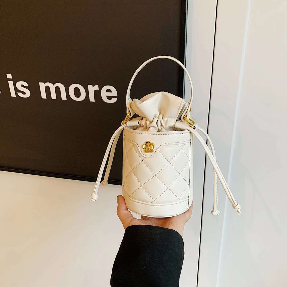 gge Women's Advanced 2025 New Small Fragrant Style Handheld Bucket Fashion Single Shoulder Crossbody Bag