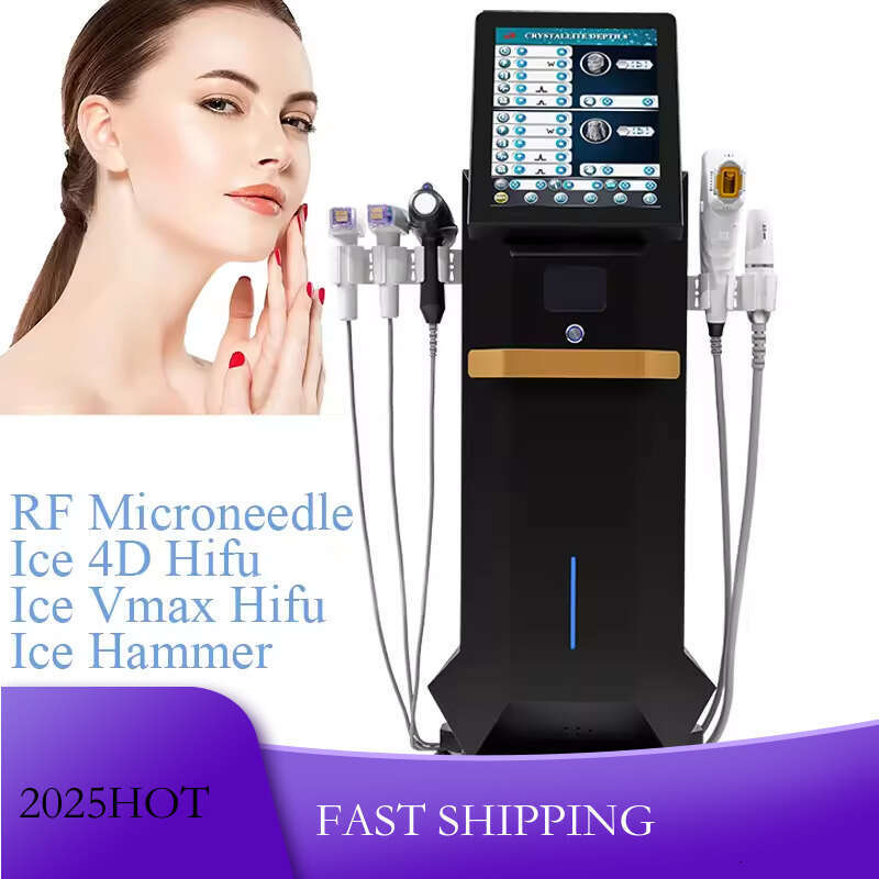 Good Non Invasive Anti-Aging Hifu 9D 7D Machine Ice Painless Hifu For Facial Body Skin Tightening Smas Lifting Profess