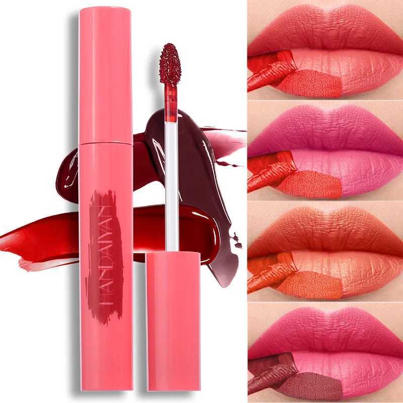 6-color peeling lip lining gloss waterproof transfer lipstick tattoo waterproof durable matte velvet lip sexy red W250312