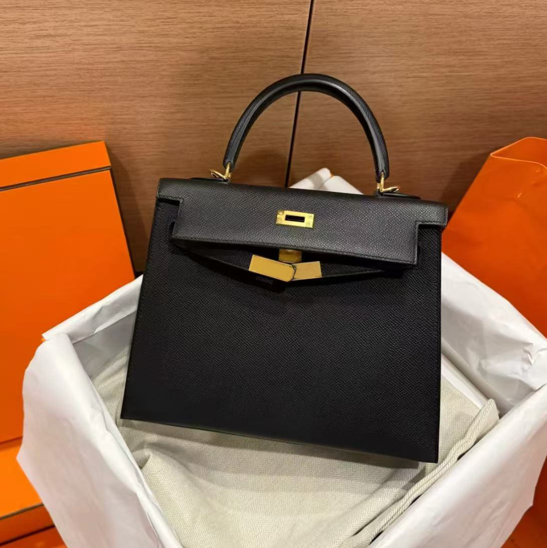 Designer Bag Women's Handbag Shoulder Bag Luxury Leather Designer tote bag Stylish Evening Bag Real Leather tote Bag Classic latch Large capacity travel bag 3 size