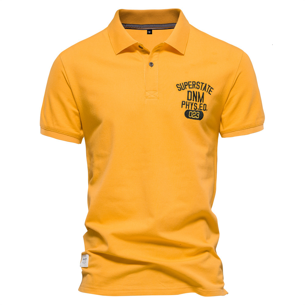 2025 New Polo Collar Cotton Short Sleeve Top Solid Embroidery Sports Bottom Men's POLO tracksuit