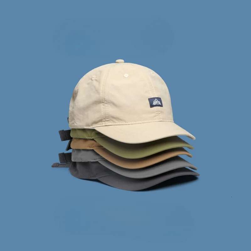 Retro Short-brimmed Caps Women Men Quick-Drying Turban Baseball Outdoor Sports Sunscreen Thin Women's Hats