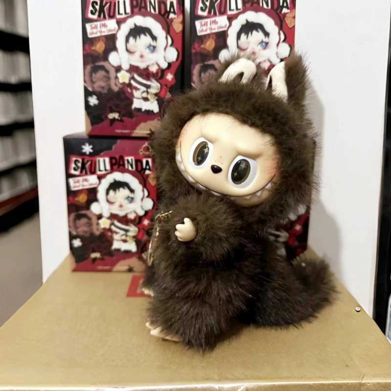 New Hot Labubu Zimomo Big Chief 1 Handmade Replacement 17cm Cute Doll Baby Girl Toy Decoration Holiday Christmas Gift X250312
