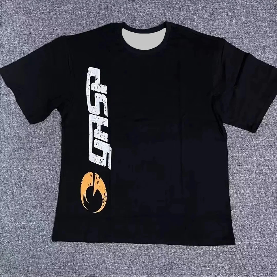Mens T shirt High Quality Men GASP Training Fitness Breathable Large Size Sports Loose Short Sleeve Shirts 250312