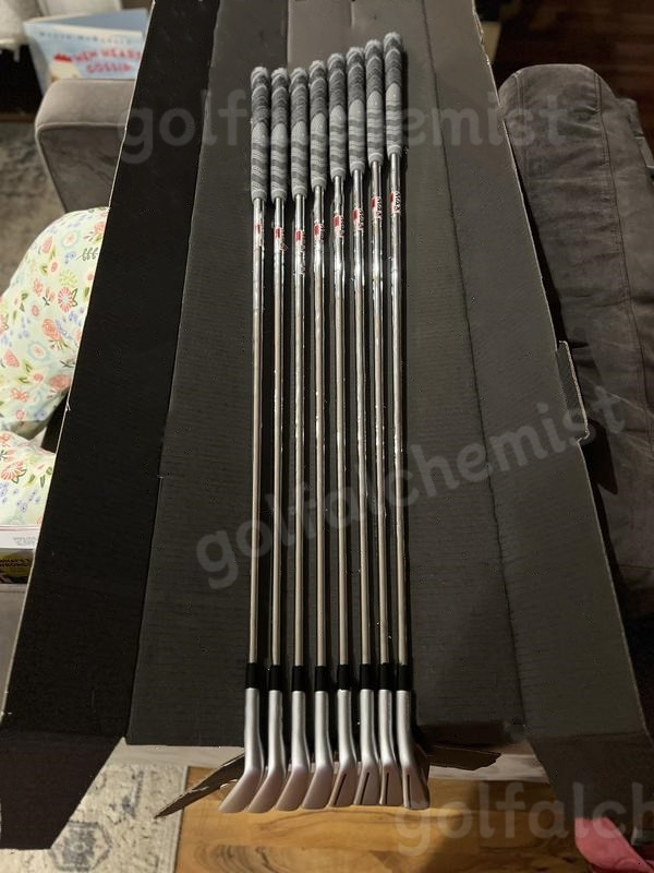 Golf Clubs Irons 7904-9P-R/S Flex Steel Shaft with Head Cover The 4generations Latest version Brand New Iron MC