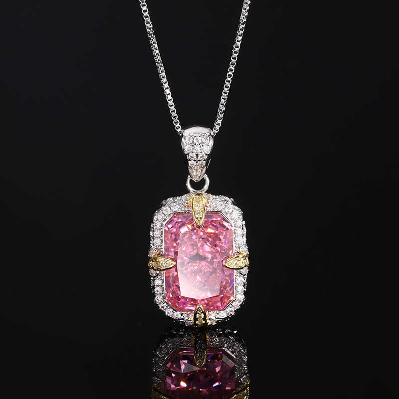 2024 New Zhuangsheng High Carbon Diamond Ice Flower Cutting Copper Inlaid Light Luxury Set for Female Lead 10 * 14 W250312