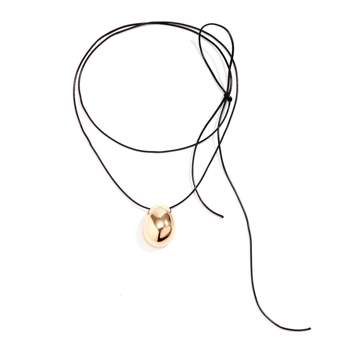 Geometric Design Sense With All The Necklaces Sweet Cool Style Advanced Pull Wax Thread Necklace Jewelry for Women