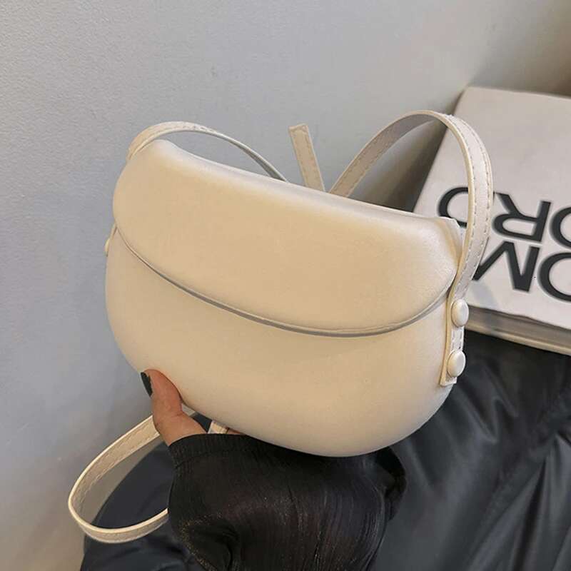 Leather Women PU Crossbody Fashion Purse Sg Saddle Shoulder Bag Candy Color Girl Messenger Bags