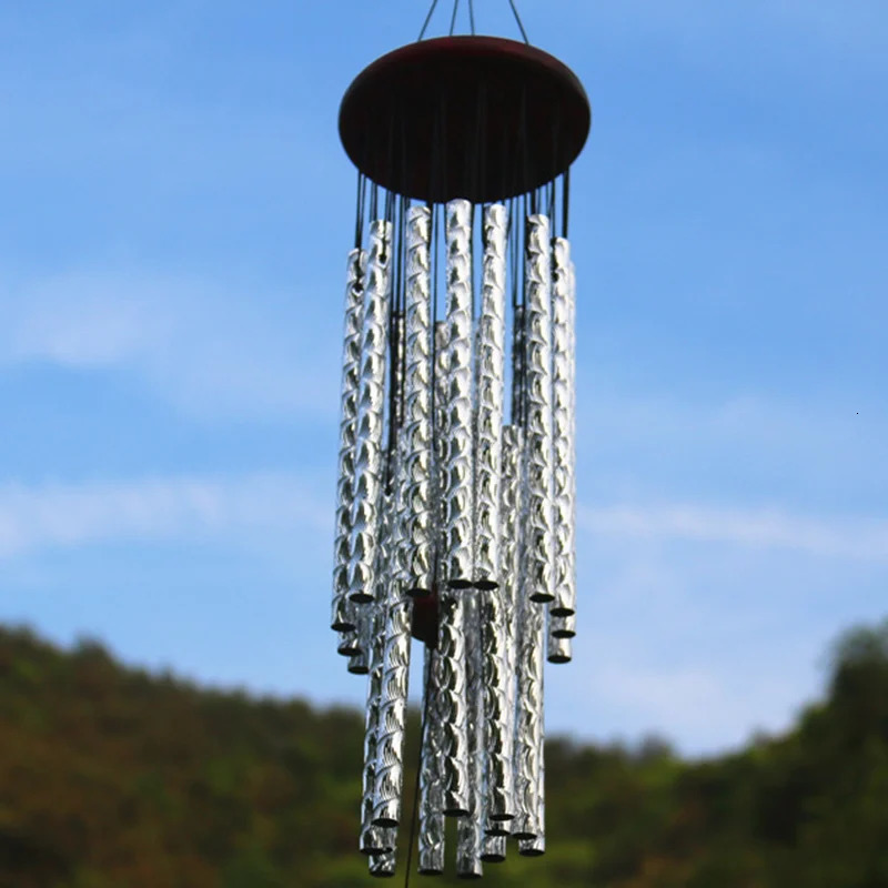 Wind Chimes Outdoor Large Deep Tone Hanging Ornament Garden Home Mobiles Wind Chimes Windchime Outdoor Garden Home 250311