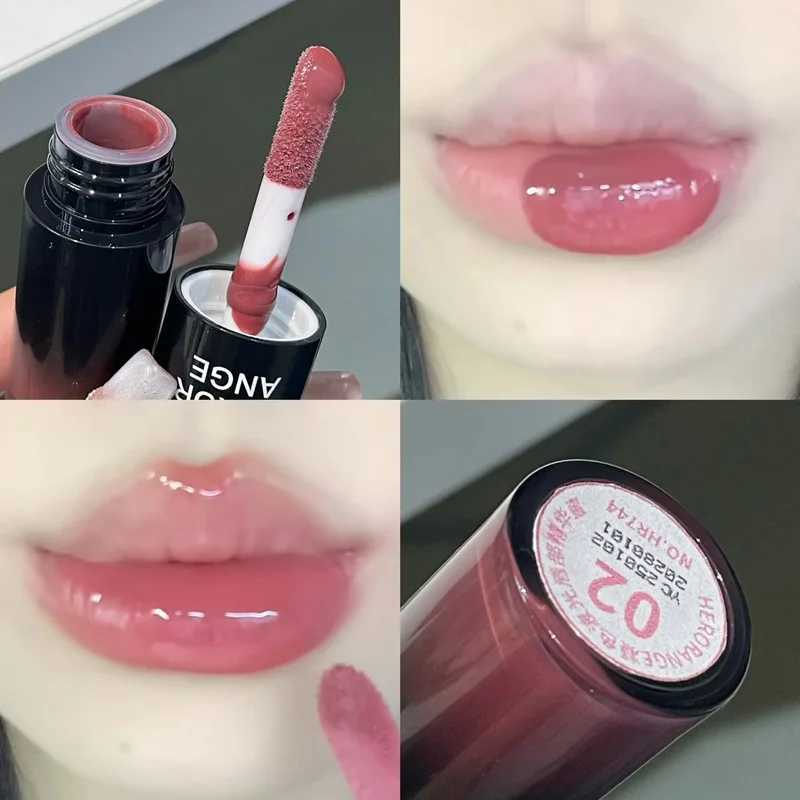 Fruit juice mirror gloss serum lipstick gloss lipstick gloss transparent pink lipstick humectant non sticky lipstick oil makeup W250312