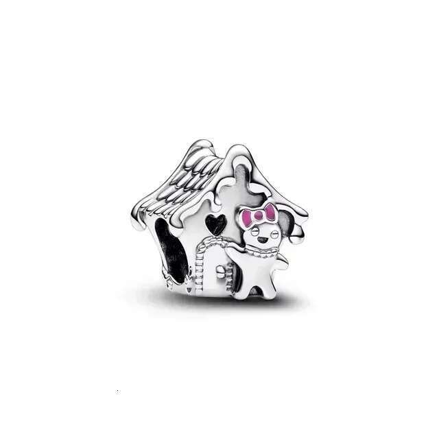 NEW 925 Sterling Silver Pretty Glow-In-The-Dark Sparking Skull Leaf Heart Friendship Charm Fit Christmas New Year's Gifts